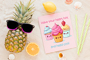 Cute and fun Ice cream design bundle, an Object Graphic by Doodle emporium (Thumbnail 6 of 14)