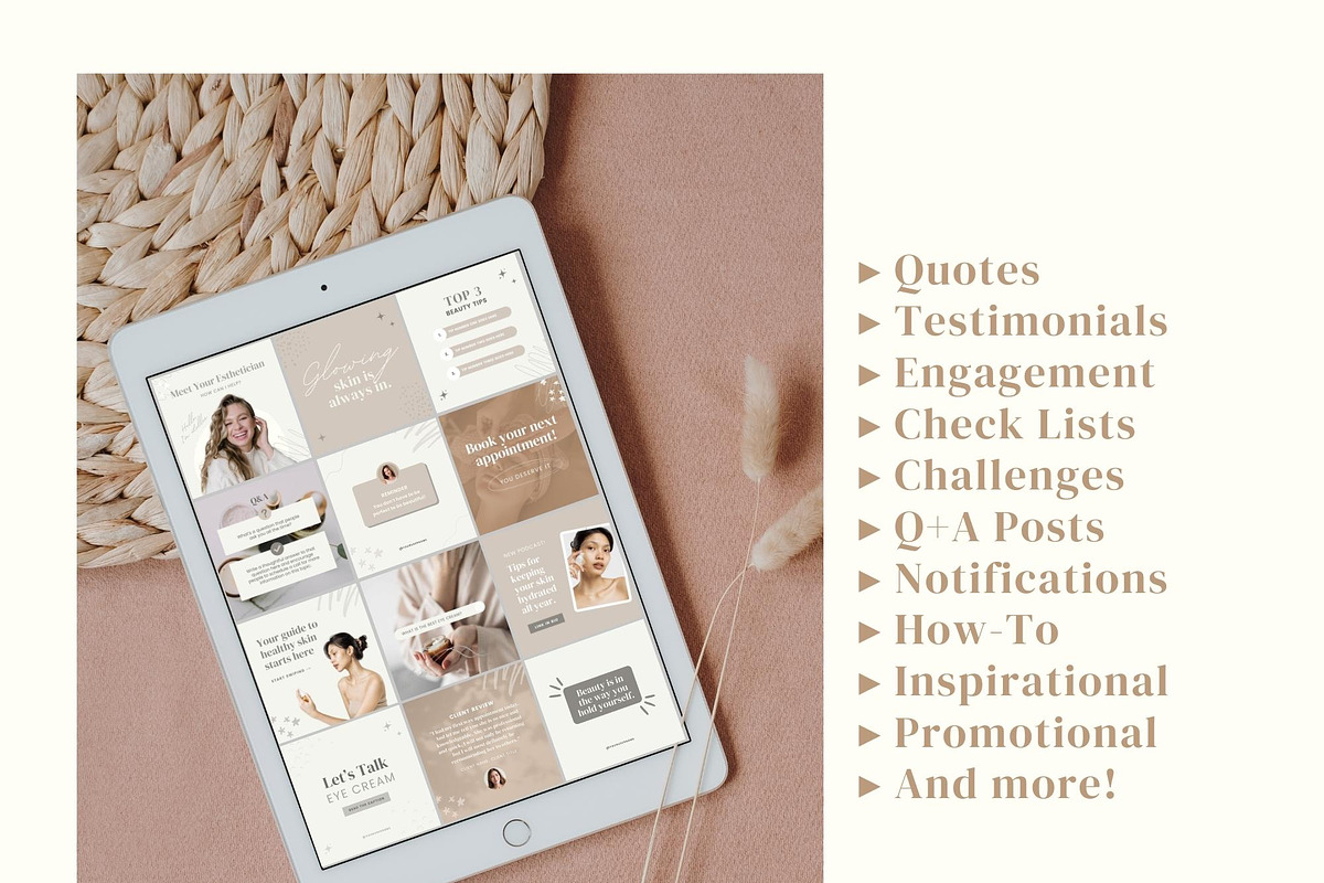 Skin Clinic Instagram, Dermatology, a Social Media Template by Ciera Design Templates (Photo 2 of 8)