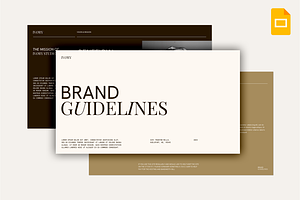 Ivory Brand Guidelines - GoogleSlide