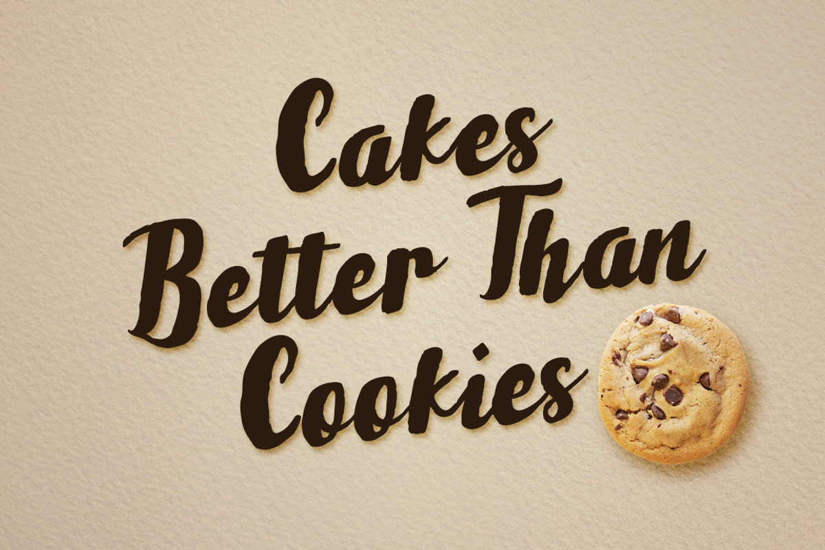 Brownies Typeface preview 3