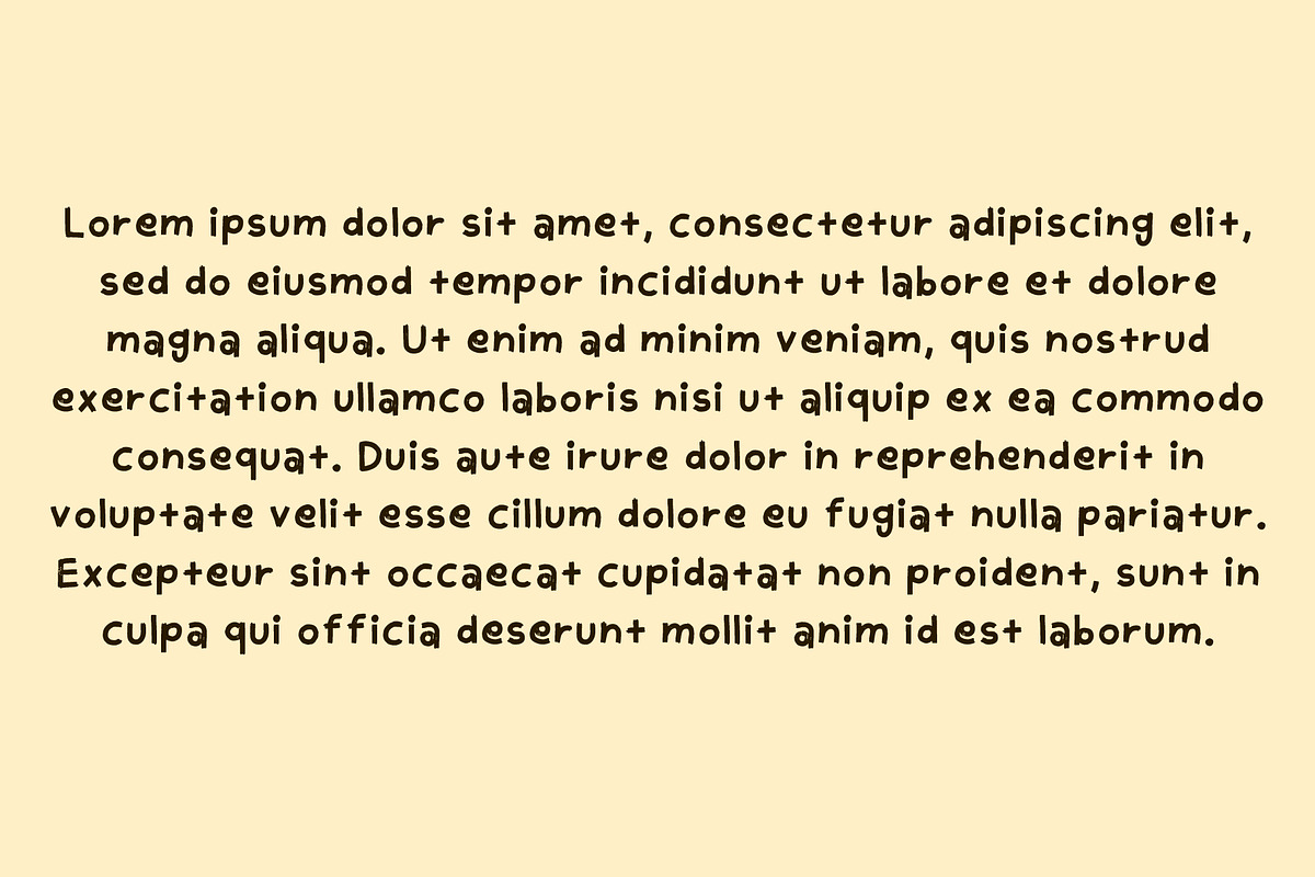 Good Boy! - A Handmade Font, a Handwritten Font by PlayFont Studio (Photo 4 of 5)