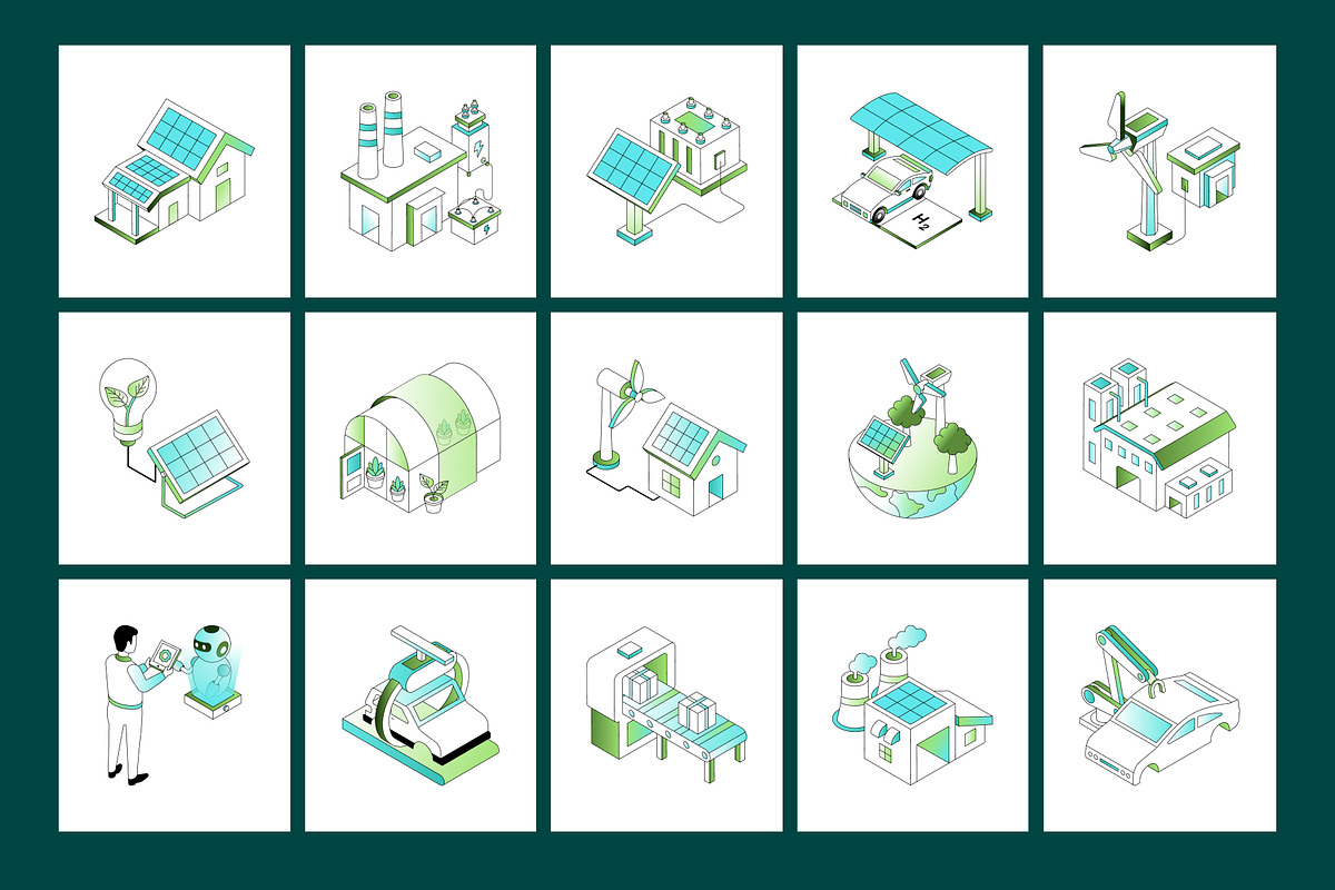 200 Future Tech and Innovation, a Technology Illustration by Prosymbols (Photo 5 of 16)