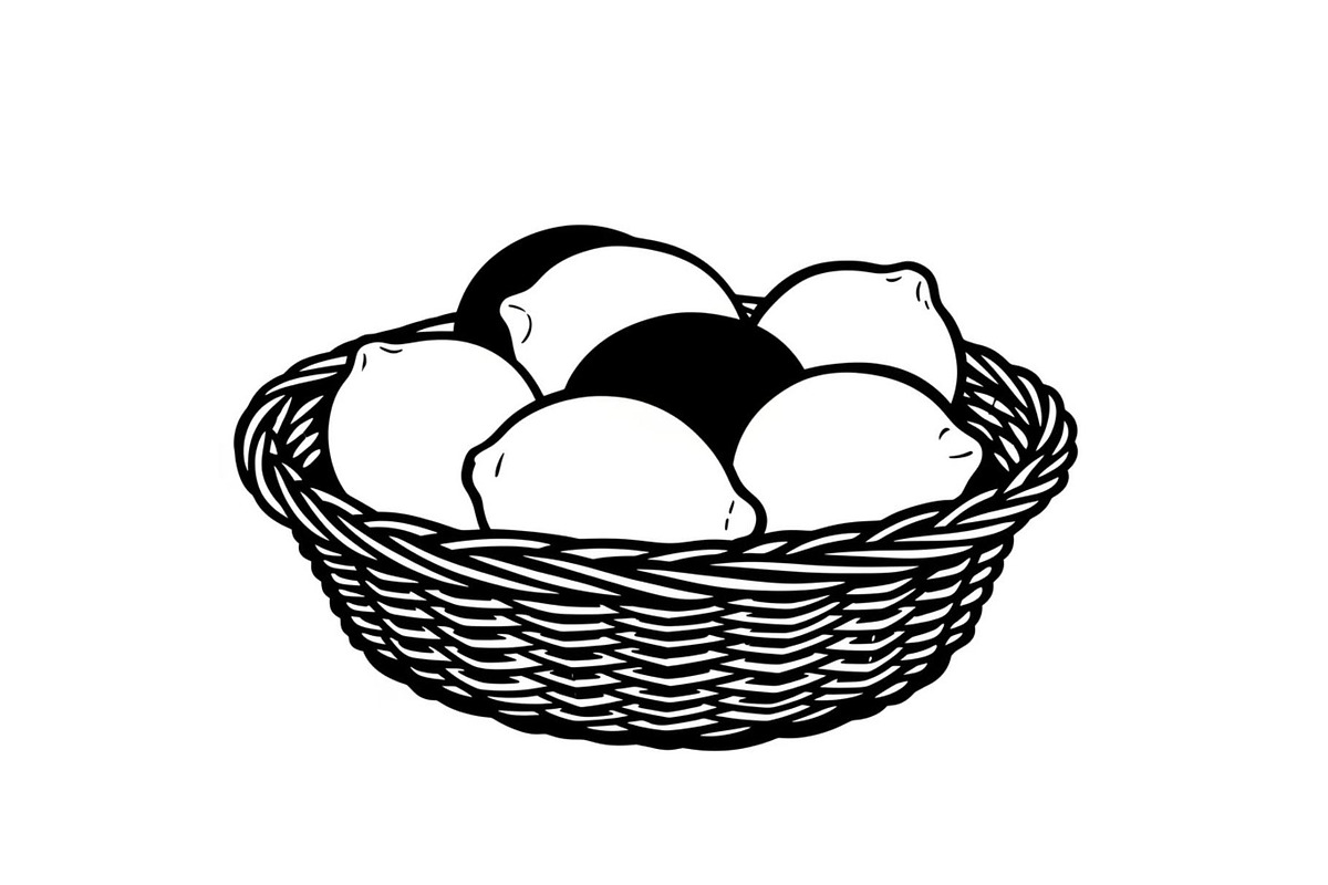 50 Woven Basket Vector Bundle, an Illustration by Designs_River (Photo 21 of 51)