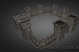 Fantasy Stone Castle