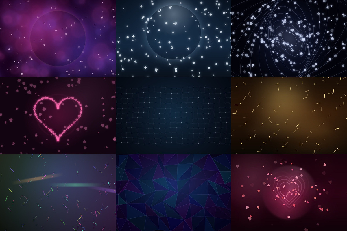 Minimalist Particle 4K Backgrounds, a Wallpaper Graphic by cheapmotiongraphics (Photo 6 of 6)