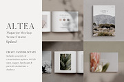 Altea Magazine Mockup Scene Creator, a Books & Magazine Mockup by Moyo Studio (Thumbnail 1 of 15)
