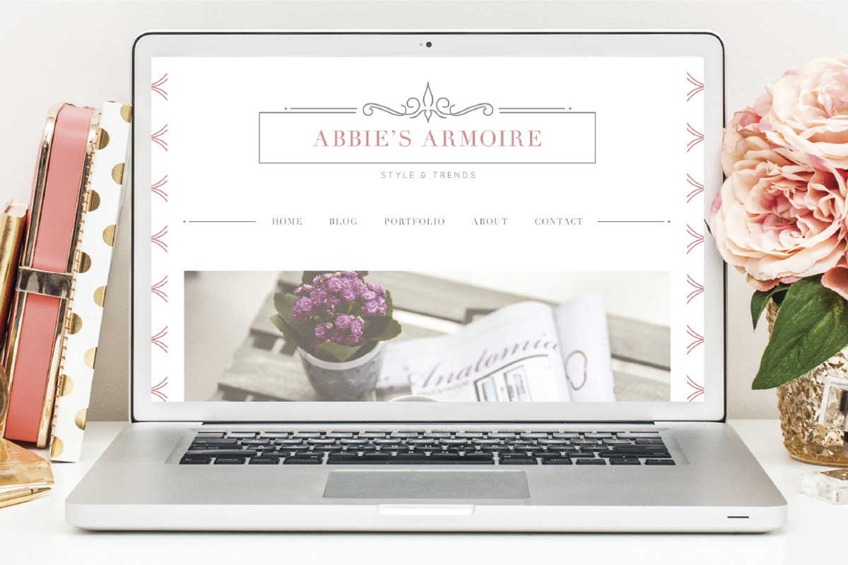 Fashion Blogger Toolkit, a Templates & Theme by DesignsByMissM (Photo 2 of 2)