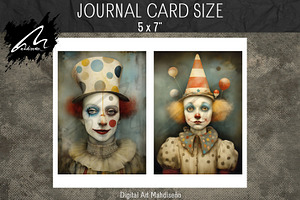 Surreal Clown, Whimsical Portraits