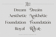 Dawn Flame – A Timeless Serif, a Serif Font by Annivers Type (Thumbnail 5 of 10)