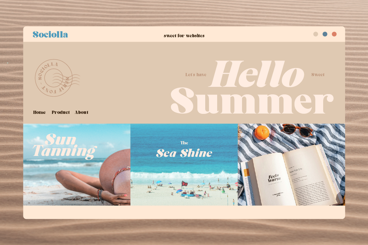 Sociolla, a Serif Font by Burntilldead (Photo 8 of 13)