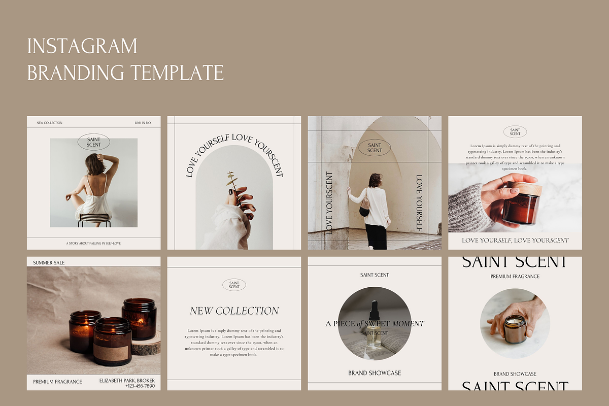 Aesthetic Social Media Post Template, a Social Media Template by Rumiz Design (Photo 6 of 9)