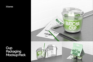Cup Packaging Mockup, a Cups & Container Mockup by Neermana