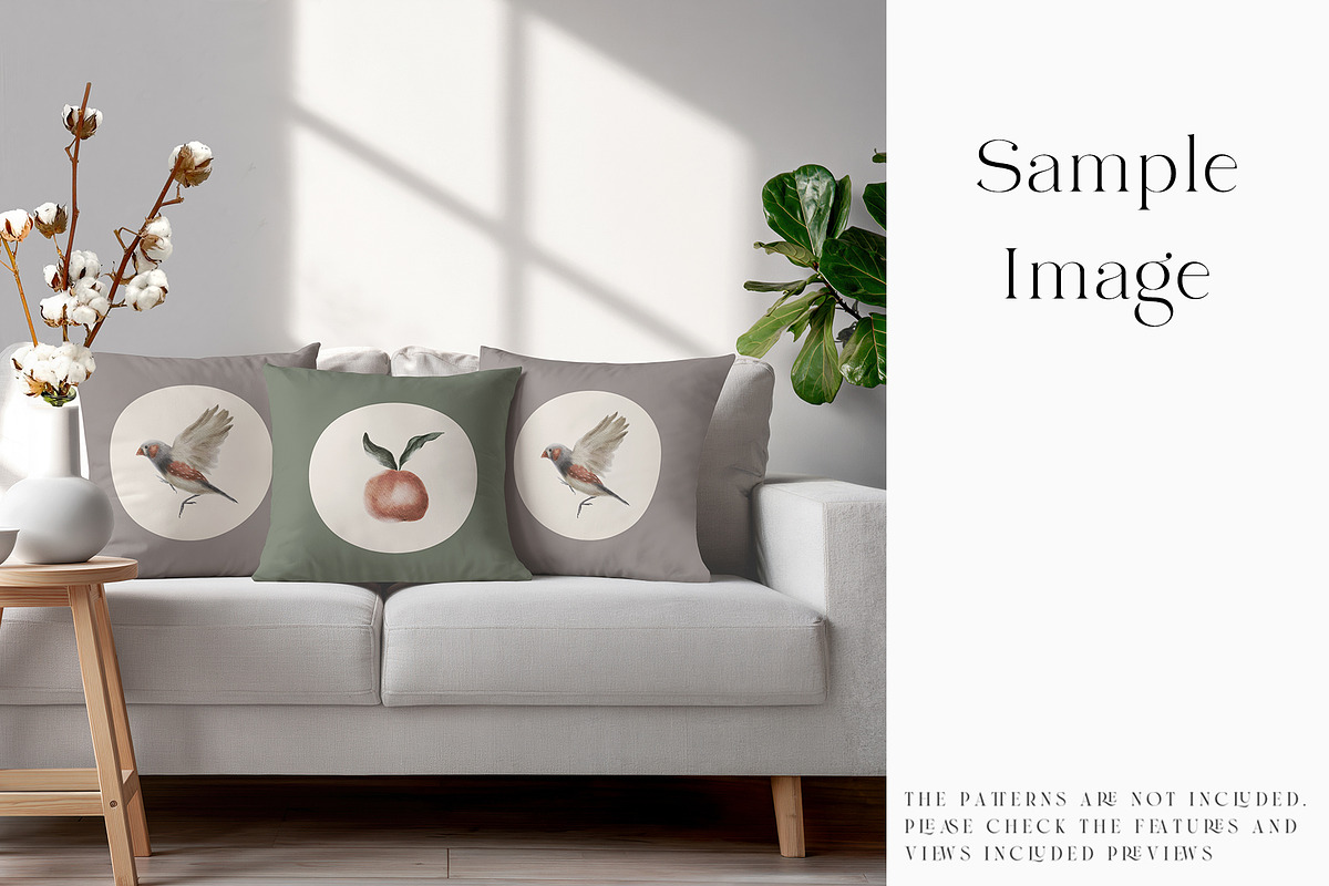 Throw Pillows Mockups, a Household Mockup by mock-ups (Photo 10 of 31)
