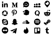 Icon Pack: Social Media Pack, an Icon by soglamun (Thumbnail 2 of 4)