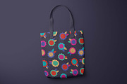 Bright Folk Flowers Pattern, a Pattern Graphic by Irina Ostapenko (Thumbnail 2 of 4)