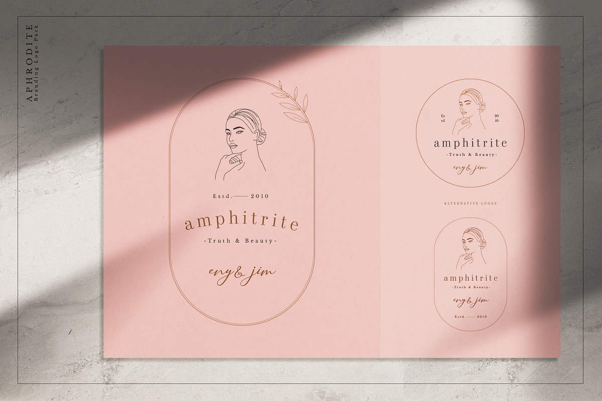 Aphrodite Branding Logos, a Branding & Logo Template by SNIPESCIENTIST (Photo 21 of 32)
