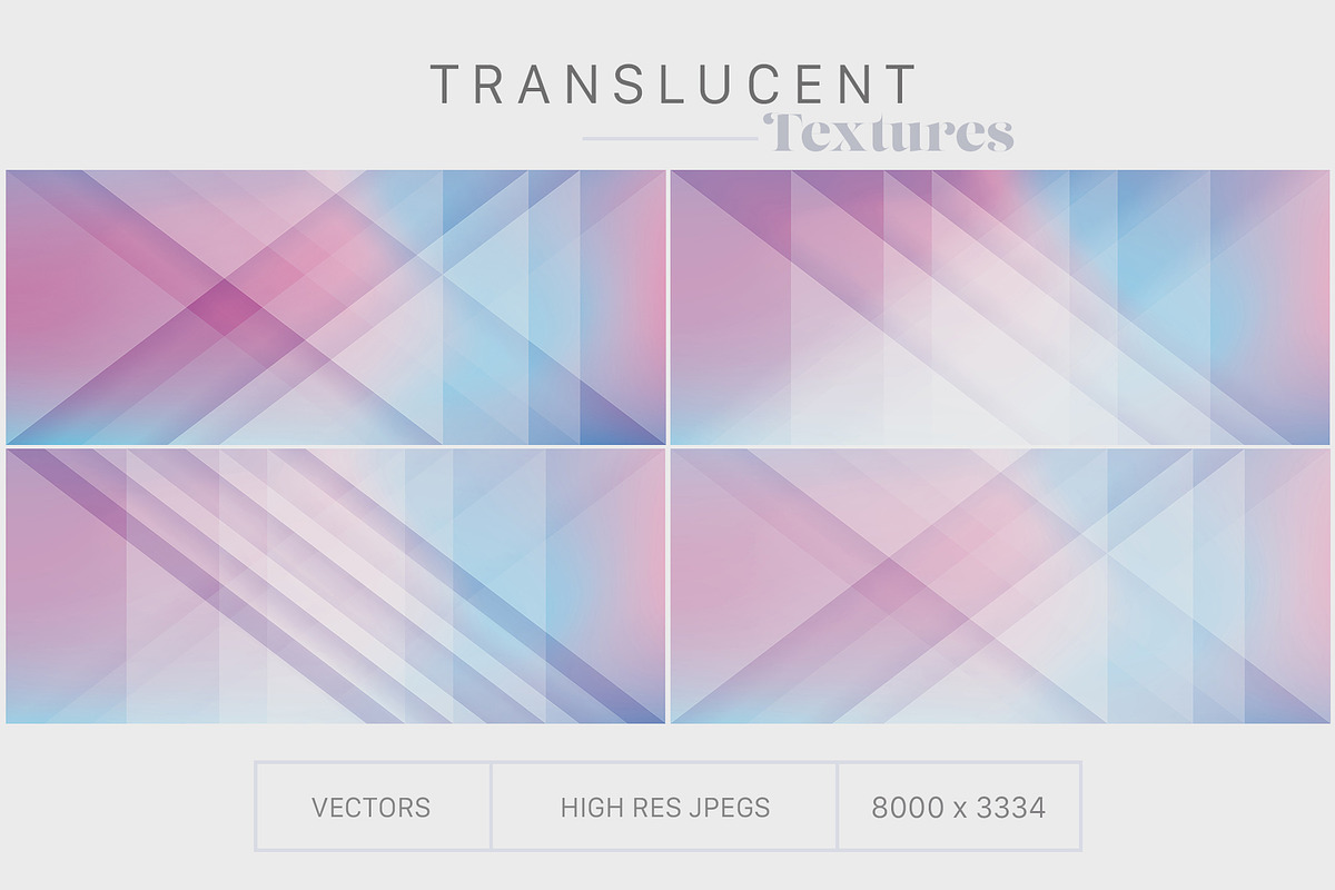 Translucent Textures, a Texture Graphic by Polar Vectors (Photo 2 of 12)