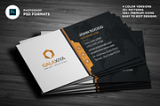 Modern Creative Business Cards, a Business Card Template by Galaxiya (Thumbnail 1 of 11)