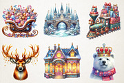 Holiday Magic Clipart, an Illustration by RobertsArt (Thumbnail 7 of 7)