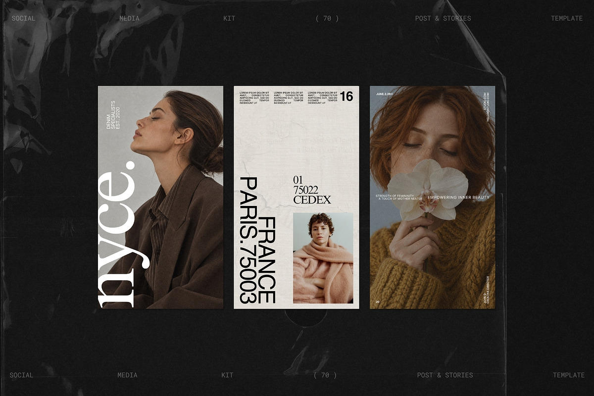 OREN | Instagram Post & Story (III), a Social Media Template by Prapti Design (Photo 8 of 10)