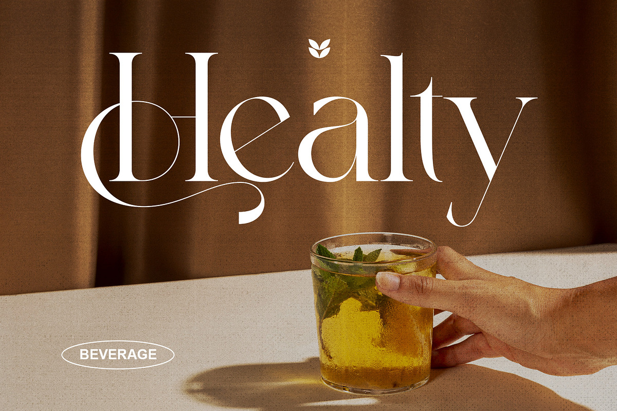 Hildan Modern Ligature Serif, a Serif Font by Alfinart (Photo 10 of 10)
