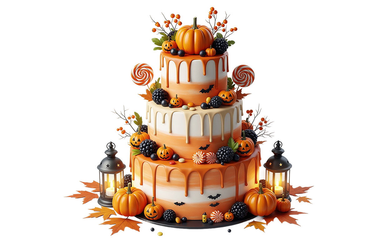 Cute Halloween Cupcakes Clipart, an Object Graphic by Pixxel_Studio (Photo 3 of 7)