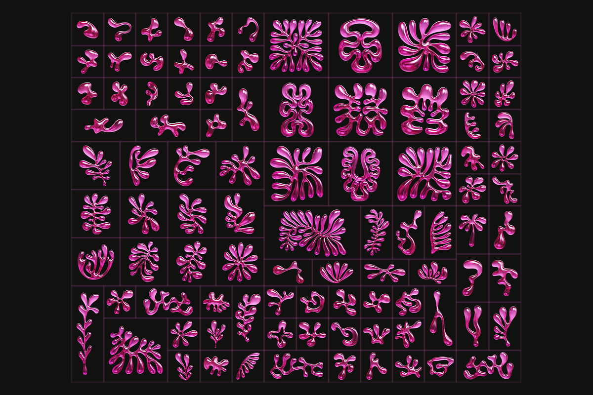 3D Floral Shapes - 95 Shapes, a Graphic by Dirtybarn (Photo 21 of 26)