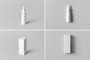 Nose Drops Mock-up, a Packaging Mockup by BLISS DESIGN (Thumbnail 2 of 4)