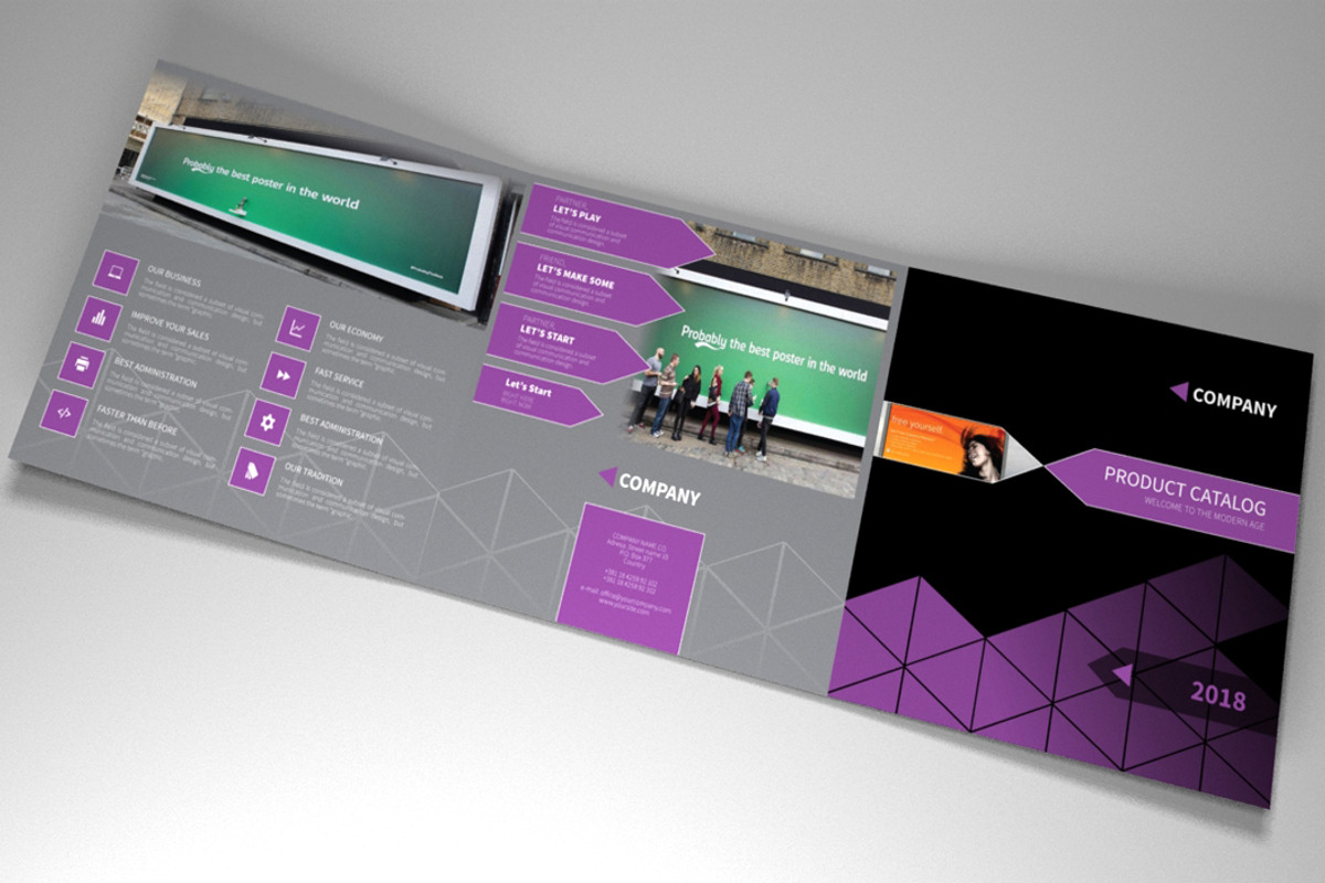 Indesign Brochure Led tech vol2., a Brochure Template by RudanStudio (Photo 2 of 7)