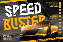 Speed Buster Futuristic Cyberpunk