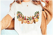 Christmas Bakery Clothesline Clipart, a Seasonal Illustration by Ink Gallery (Thumbnail 9 of 11)