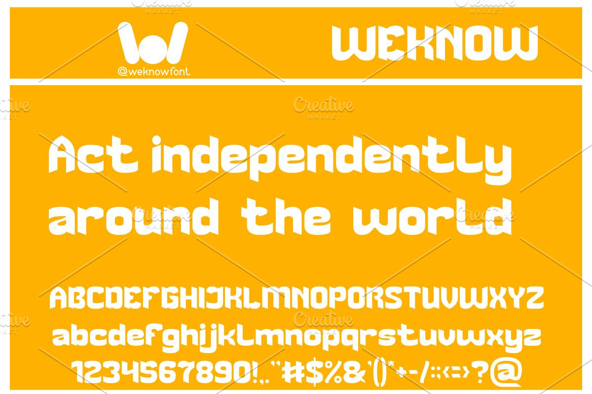Light Cruiser font, a Font by weknow (Photo 3 of 8)