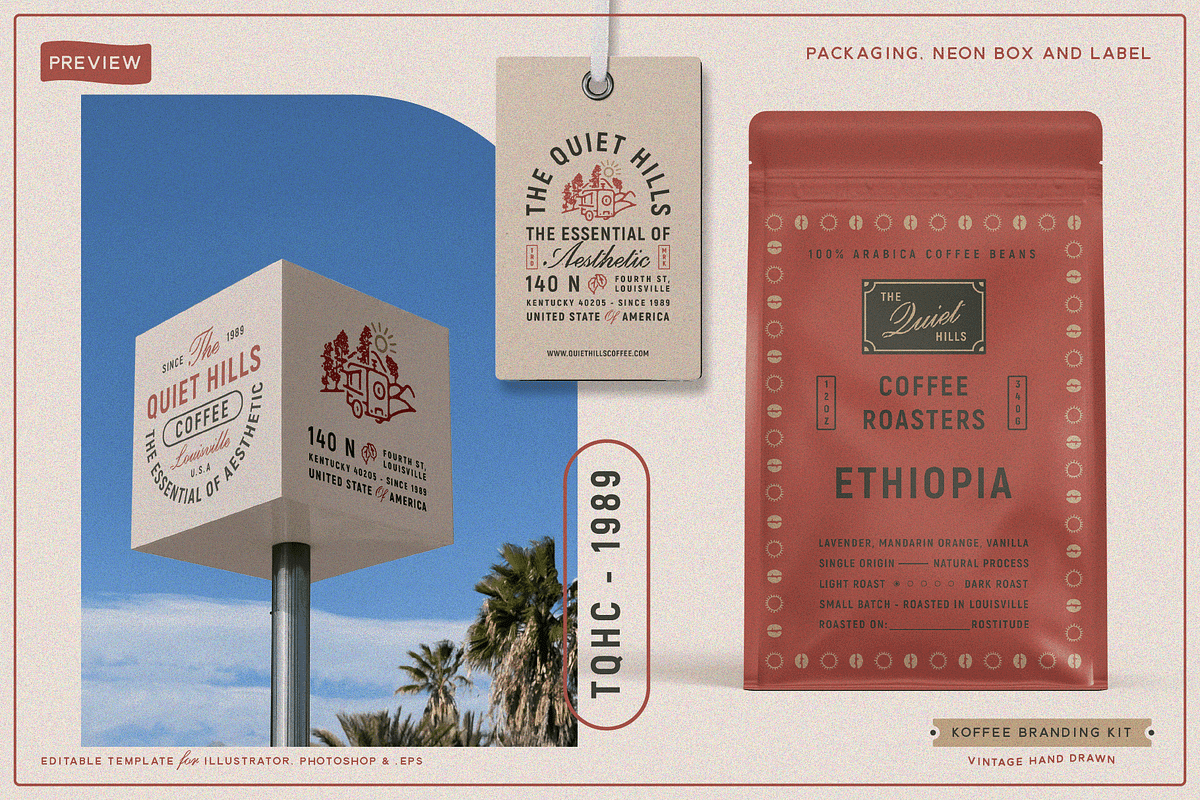 Koffee Branding Kit, a Branding & Logo Template by Refolve Design (Photo 15 of 30)