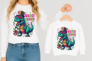 Mardi Grawr Dino T-Rex Mardi Gras Pn, an Illustration by designcity5 (Thumbnail 4 of 9)
