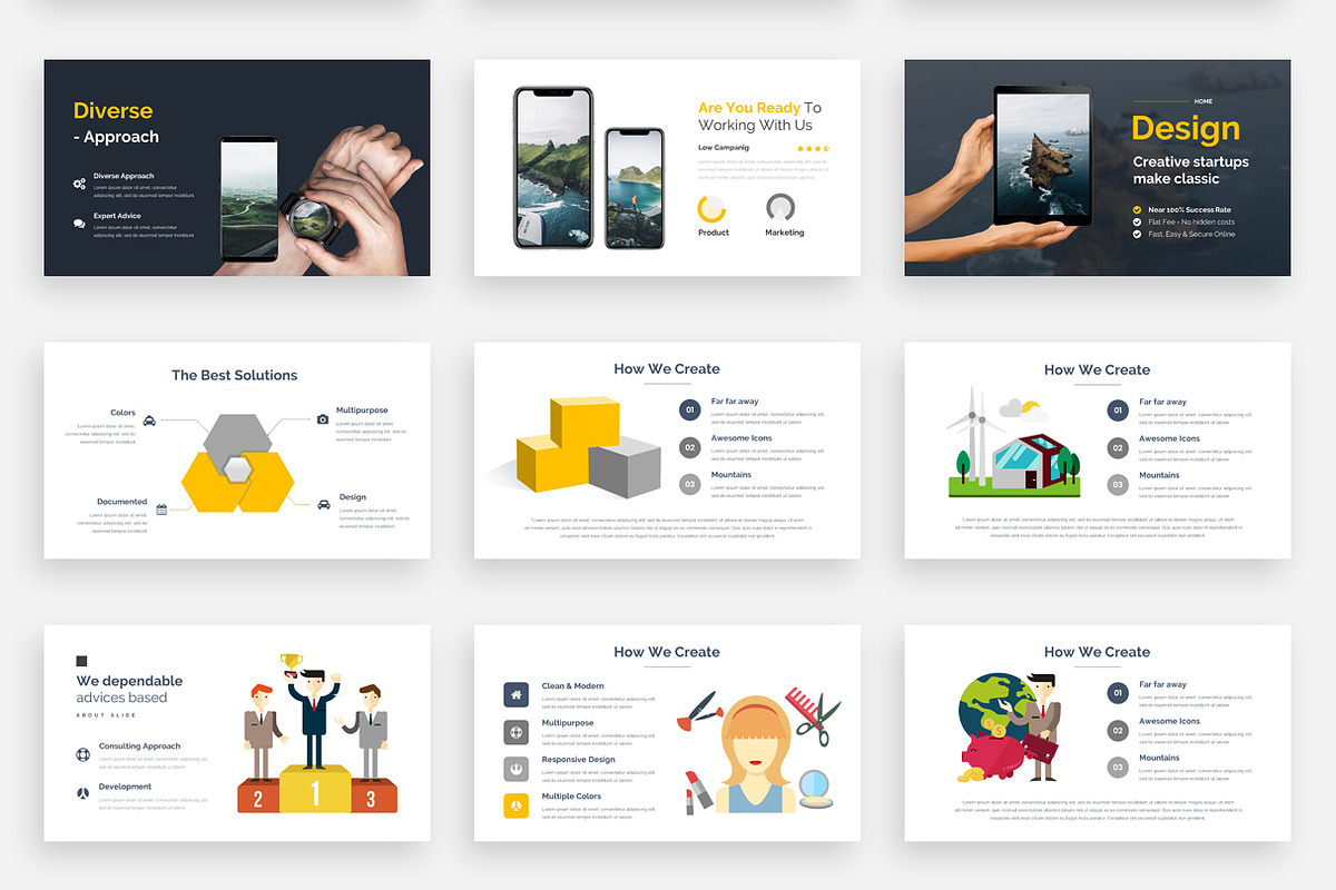 Portal Bundle Keynote FULL IMAGES, a Presentation Template by One Percent Studio (Photo 18 of 28)