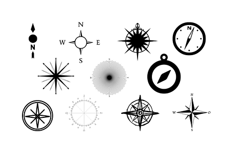 Compass SVG, Navigation SVG, an Illustration by Awieee1
