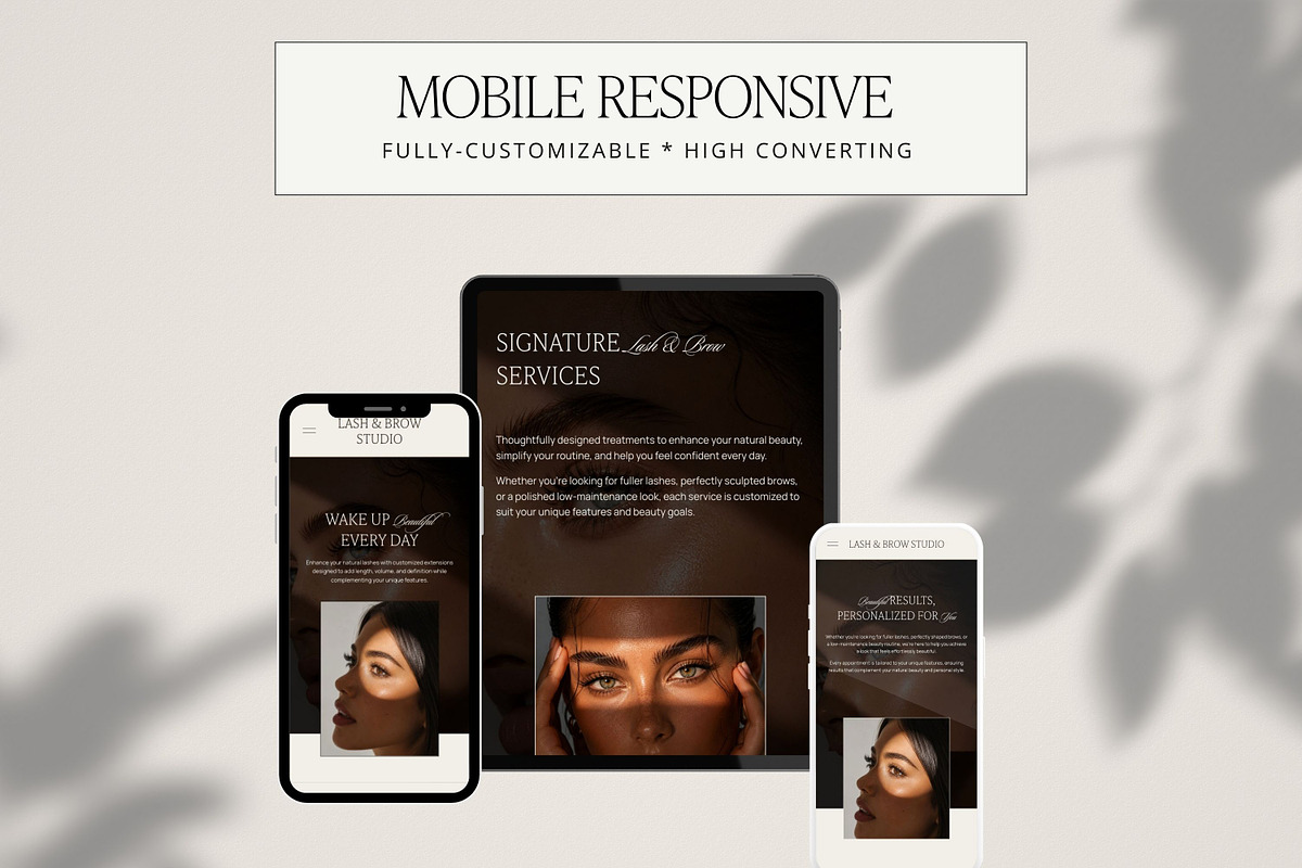 Template Squarespace Lash & Brow, a Squarespace Template by Studio Marmotte (Photo 5 of 11)