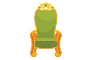 Regal Royal Throne Exudes And, an Object Illustration by the8monkey