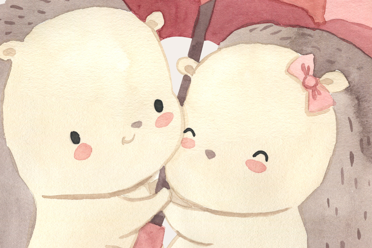 LOVE. Valentine's day collection, an Animal Illustration by OlliArtDesign (Photo 15 of 16)