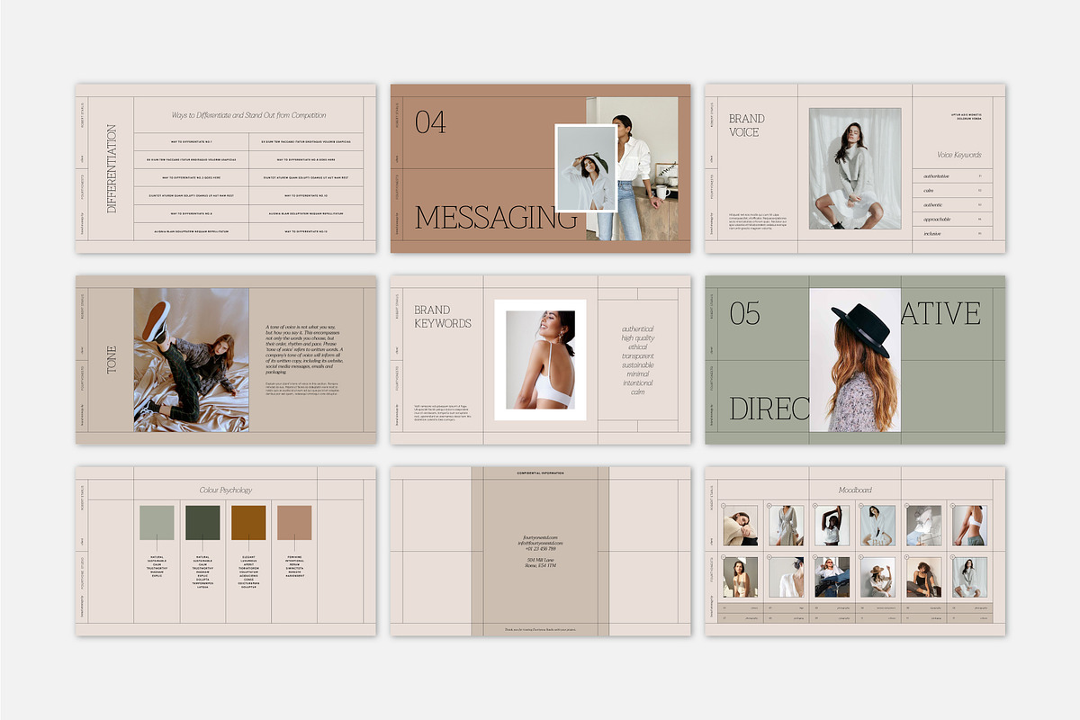 Fatima Brand Strategy Template, a Presentation Template by Fortyone (Photo 4 of 4)