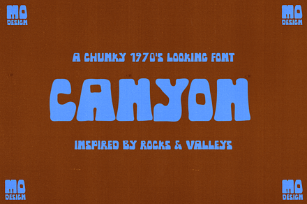 CANYON | HAND DRAWN FONT, a Sans Serif Font by Madeline ODonoghue Design