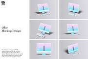 iMac Mockup, a Mac Mockup by Riel Concept (Thumbnail 1 of 8)