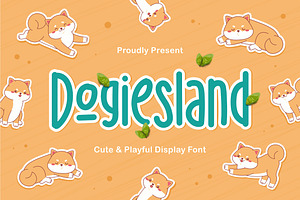 Dogiesland - Cute & Playful Font