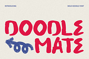 Doodle Mate Doodle Brush Font, a Font by PutraCetol Studio (Thumbnail 1 of 5)