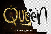 Chrome & Golden & Metal Text Effect, a Brushes & More by one-touch (Thumbnail 5 of 9)