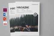 Travel Magazine Template, a Magazine Template by obidullah_01 (Thumbnail 1 of 11)