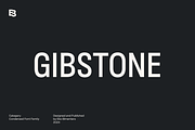 Gibstone; 16 Condensed Sans Fonts, a Sans Serif Font by Eko Bimantara (Thumbnail 1 of 12)