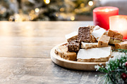Assorted traditional Christmas nougat on wooden plate, a Food & Drink Photo by etorres69 (Thumbnail 1 of 2)
