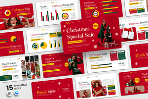 Christmas Special Sale - Keynote, a Presentation Template by Iqsiart Studio