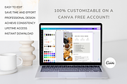 Cookbook Template CANVA, a Magazine Template by OrganizationOasisRo (Thumbnail 7 of 10)